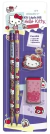 KIT ESCOLAR HELLO KITTY+ APONTADOR E BORRACHA