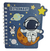 Cuaderno Anotador Agenda Gatito Astronauta Dinosaurio Kawai