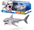 Zuru Robo Alive Great White Shark Tiburon Blanco Robot Toyz