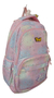 Imagen de Mochila Espalda Escolar Jardín Rosa Celeste Unicornio Toyz