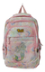 Mochila Espalda Escolar Jardín Rosa Celeste Sirena Toyz
