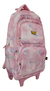 Mochila Carro Escolar Jardín Rosa Lila Cola Sirena Toyz en internet