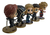 Figuras Chibi Mini Base Vengadores Kit X5 Toyz - comprar online