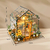 Book Nook Puzzle 3d Jardin Flores Sunshine Dollhouse Toyz - Toyz company