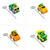 Imagen de Tmnt Tortugas Ninja Figura Rad Rip Racers Varios Modelos