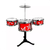 Batería Mini Juego Musical Musica 3 Cuerpos Tambor Niños - Toyz company