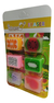 Goma Borrar Frutales Pack X6 Utiles Escolares Toyz - comprar online
