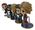 Figuras Chibi Mini Base Vengadores Kit X5 Toyz en internet