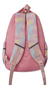 Mochila Espalda Escolar Jardín Rosa Celeste Glitter Toyz - tienda online