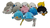 Peluches Squishy Squeezemals Animales Suave Anti Estrés Toyz - tienda online