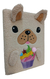 Cuadernos Tapa Dura Osos Ositos Peluche Bordado Escolar Toyz - tienda online