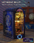 Book Nook Puzzle Interestellar Miniatura 3d Led Kit Rincon - Toyz company