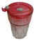 Vaso Vidrio Oso Dorado Sorbete Tapa 400 Ml Toyz - tienda online