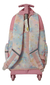 Mochila Carro Unicornio Mariposas Rosa Azul Escolar Jardín - comprar online
