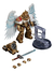 Figura Warhammer 40k Joytoy Sanguinary Guard With Encarmine