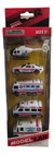 Set X5 Autos Helicoptero Juguete Vehiculos Medicos Toyz en internet