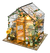Book Nook Puzzle 3d Jardin Flores Sunshine Dollhouse Toyz