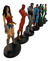 Figuras De Acción Liga De La Justicia Kit X7 Toyz en internet