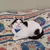 Bonito impresso bandana coleira de gato filhote de cachorro cão gato cachecol c