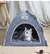 Imagem do Dobrável casa de gato pet tenda quatro estações universal gato e cão pet nin
