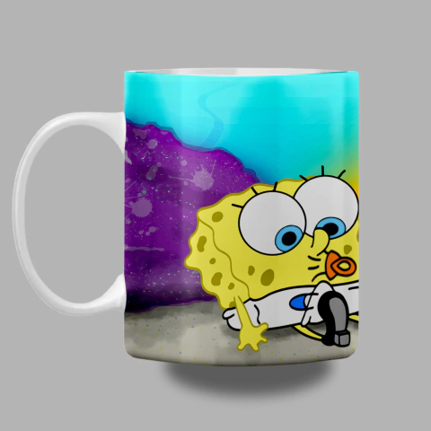 Caneca Personalizada - Bob Esponja e Patrick