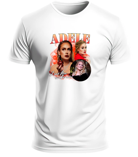 Camiseta Slim Algodão - Adele