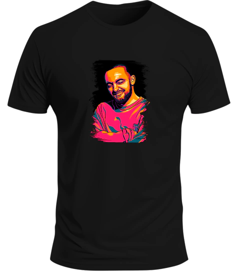 Camiseta Slim Algodão - Mac Miller