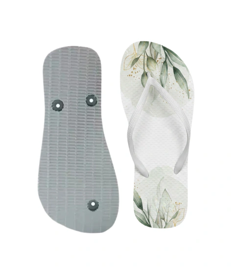 Chinelo Branco 35/36 - Plantas