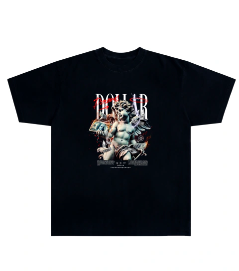 Camiseta Algodão - Angel, Dollar