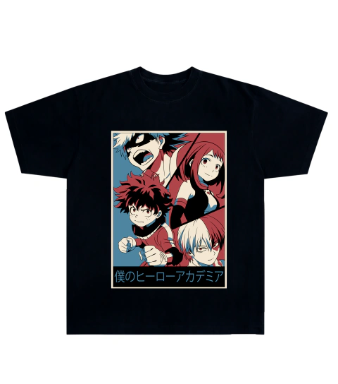 Camiseta Algodão - Boku No Hero