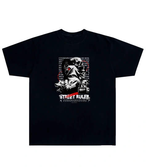Camiseta Algodão - Street Ruler