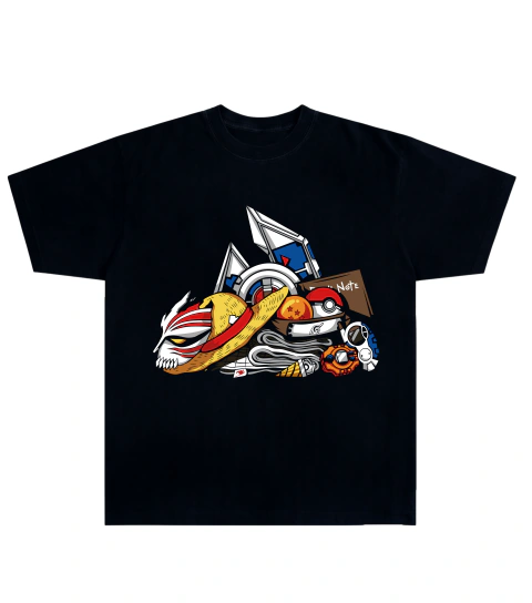 Camiseta Algodão - Anime