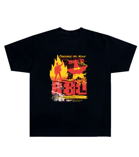 Camiseta Algodão - Rebel