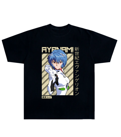 Camiseta Algodão - Ayanami