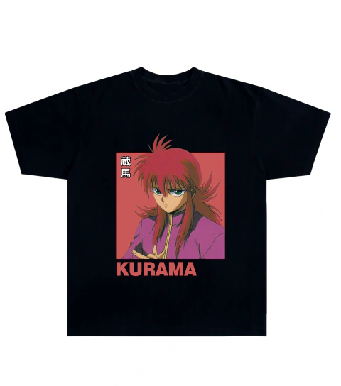 Camiseta Algodão - Kurama