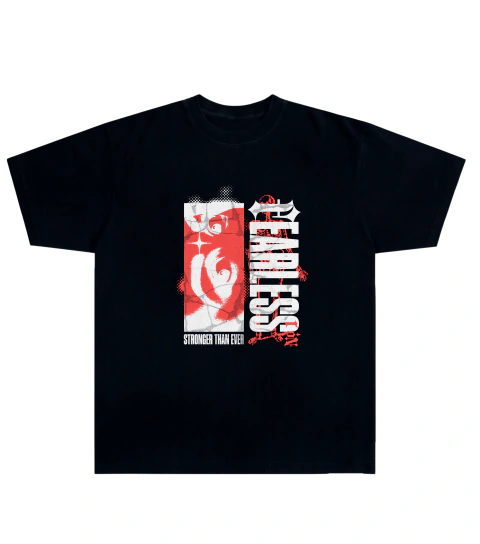 Camiseta Algodão - Fearless