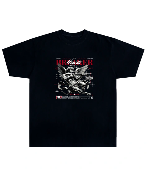 Camiseta Algodão - Cupid Breaker Heart