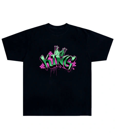 Camiseta Algodão - King