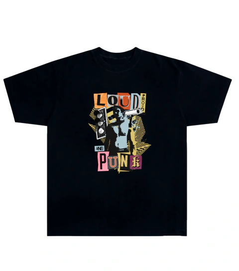 Camiseta Algodão - Punk