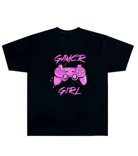 Camiseta Algodão - Game Girl