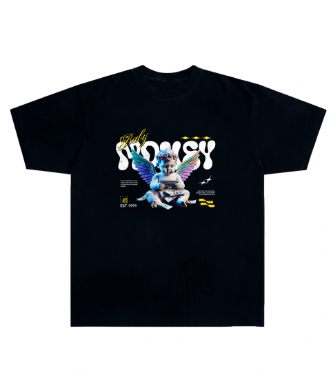 Camiseta Algodão - Angel, Baby Money