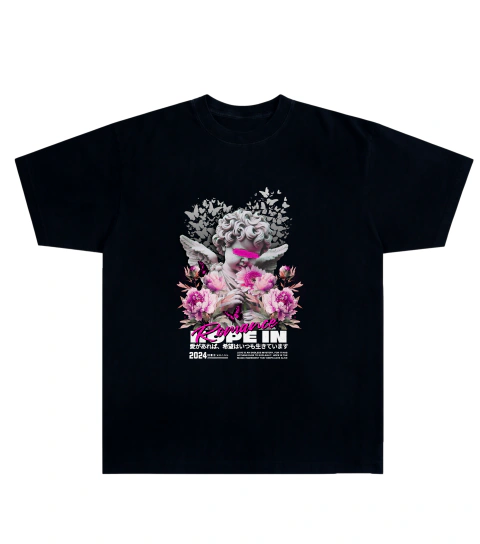 Camiseta Algodão - Angel, Romance