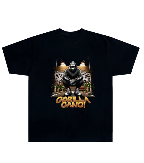 Camiseta Algodão - Gorilla Gang