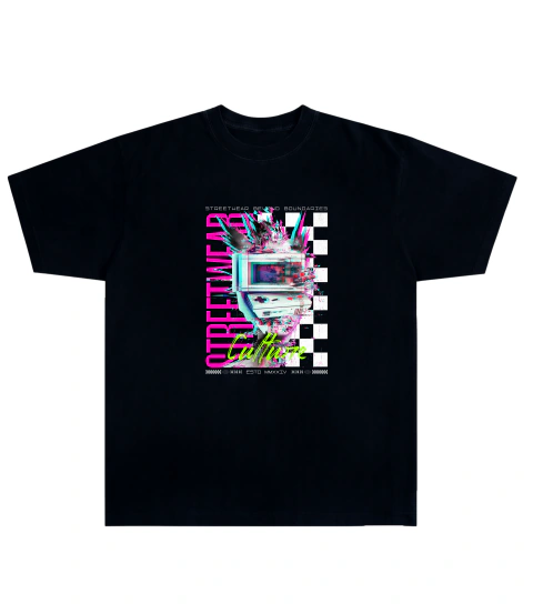 Camiseta Algodão - Streetwear