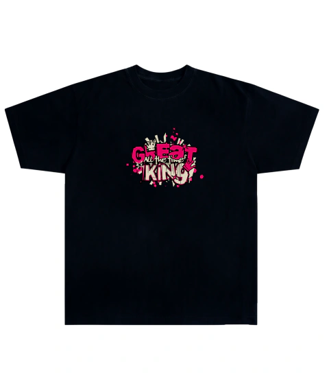 Camiseta Algodão - Great All The Time King