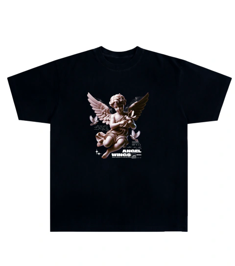 Camiseta Algodão - Angel Wings