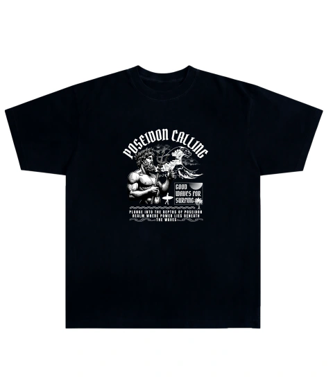 Camiseta Algodão - Poseidon Calling