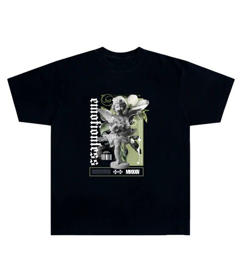 Camiseta Algodão - Angel, Emotionless