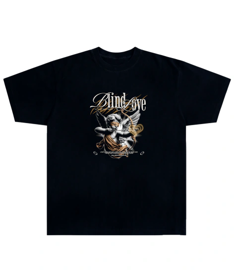 Camiseta Algodão - Cupid Blind Love