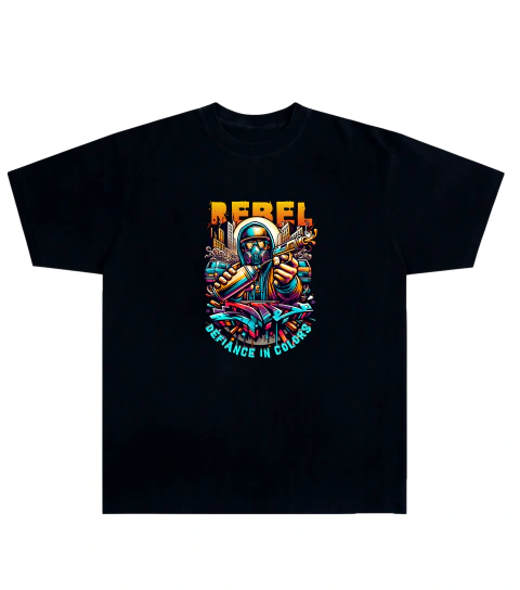 Camiseta Algodão - Rebel